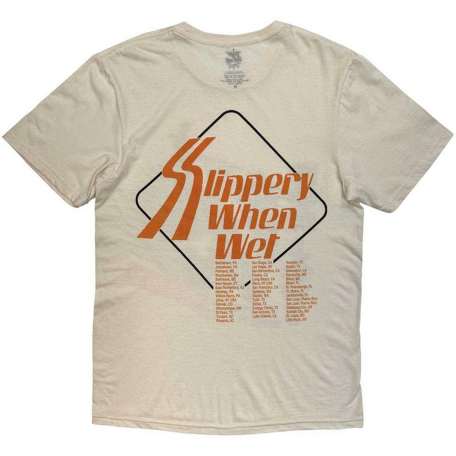 Bon Jovi Slippery When Wet Tour 86-87 T-Shirt  