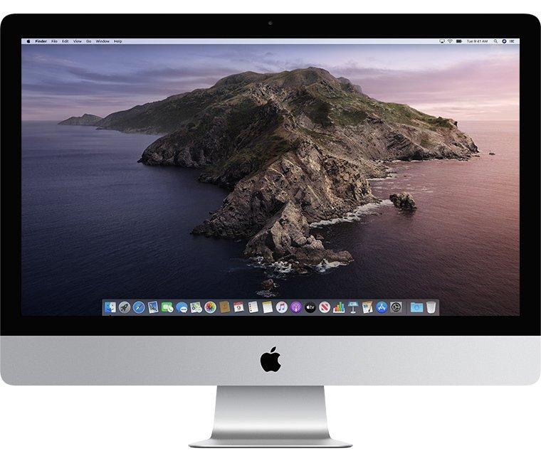 Apple  Reconditionné iMac 27"  2020 Core i5 3,1 Ghz 16 Go 256 Go SSD Argent - Très Bon Etat 