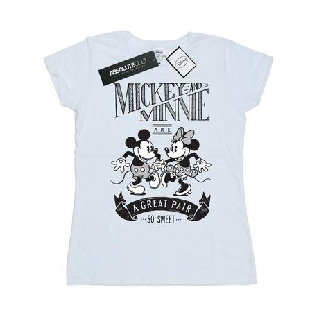 Disney  Mickey And Minnie Mouse Great Pair TShirt 