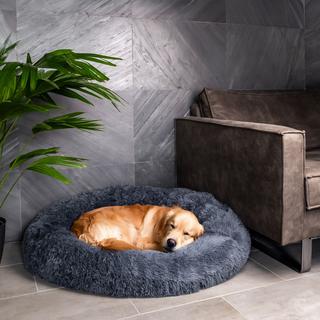 Intirilife  flauschiges Plüsch Haustierbett 