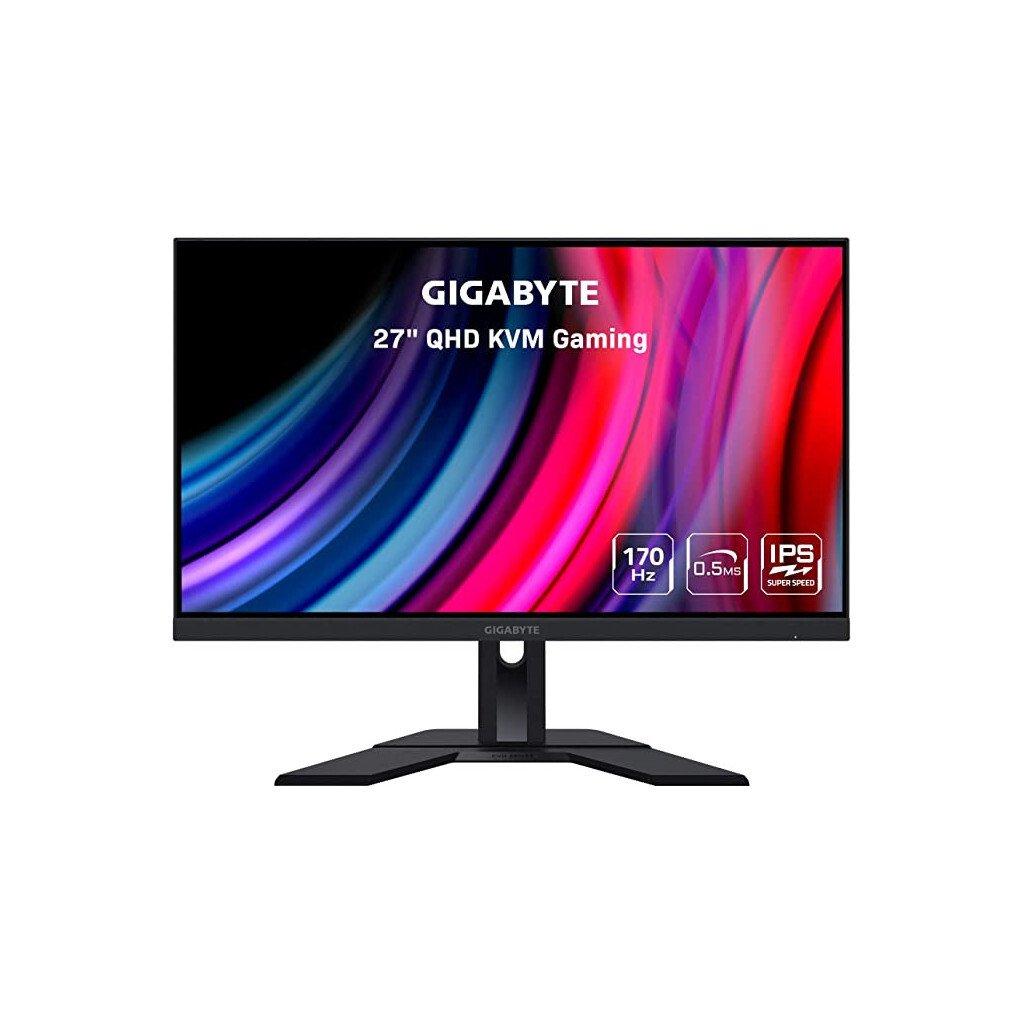 Gigabyte  Écran PC IPS/0.5ms/WQHD/HDMI/DP/FS/170Hz  M27Q 27" 