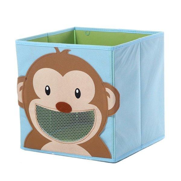 eStore 4x Boîtes de rangement à motifs animaliers  