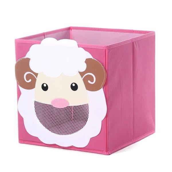 eStore 4x Boîtes de rangement à motifs animaliers  