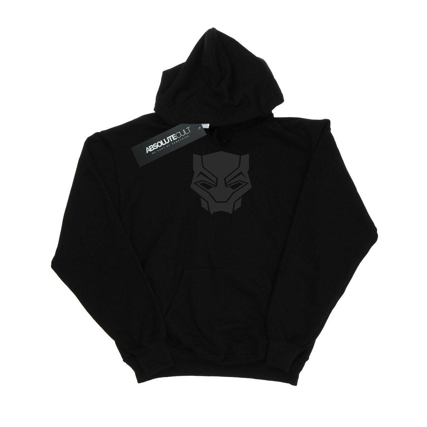 MARVEL  Black Panther Black On Black Kapuzenpullover 