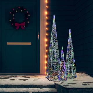 VidaXL set di coni di luce  