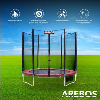 Arebos  Protection des bords du trampoline 