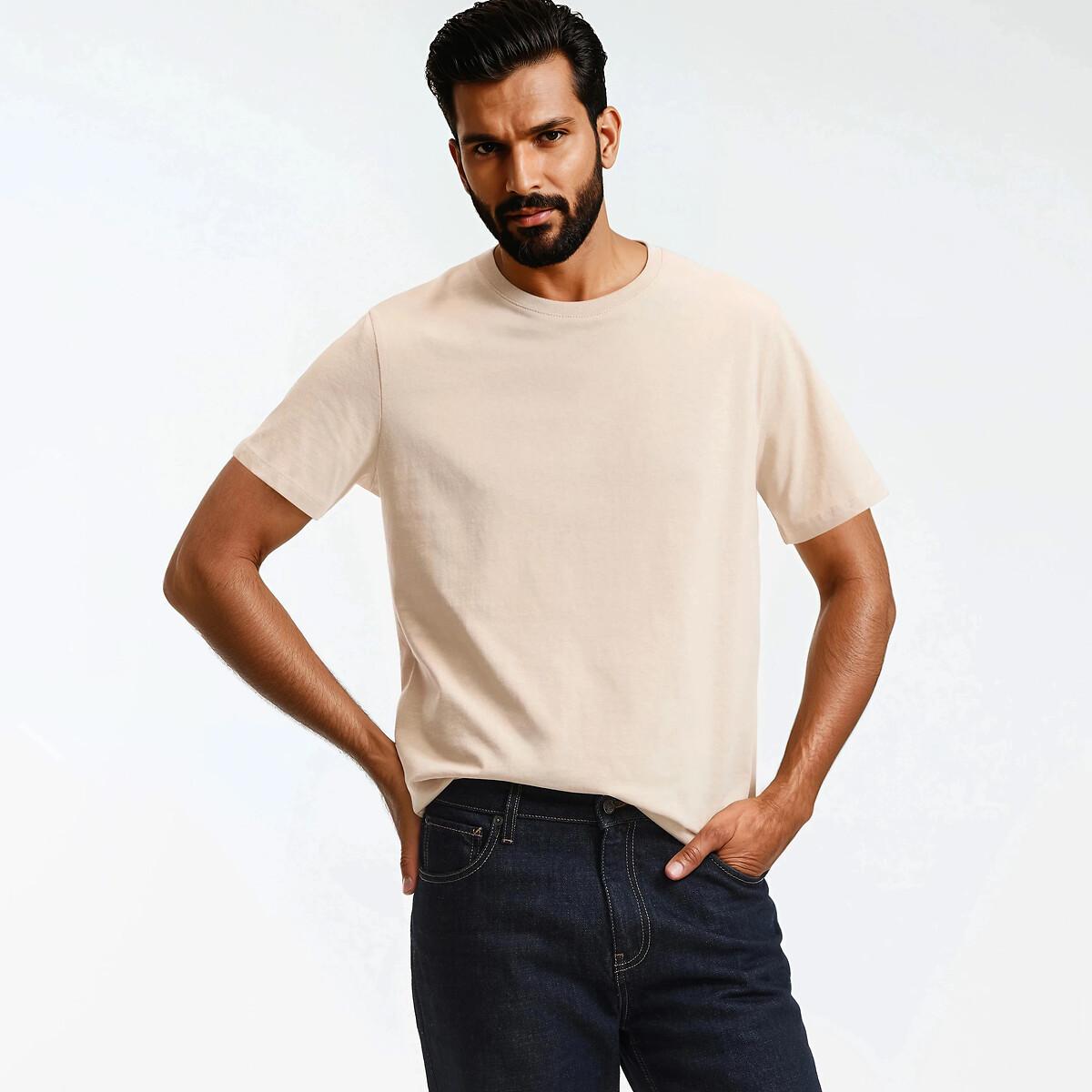 La Redoute Collections Rundhals Kurzarm T-Shirt  