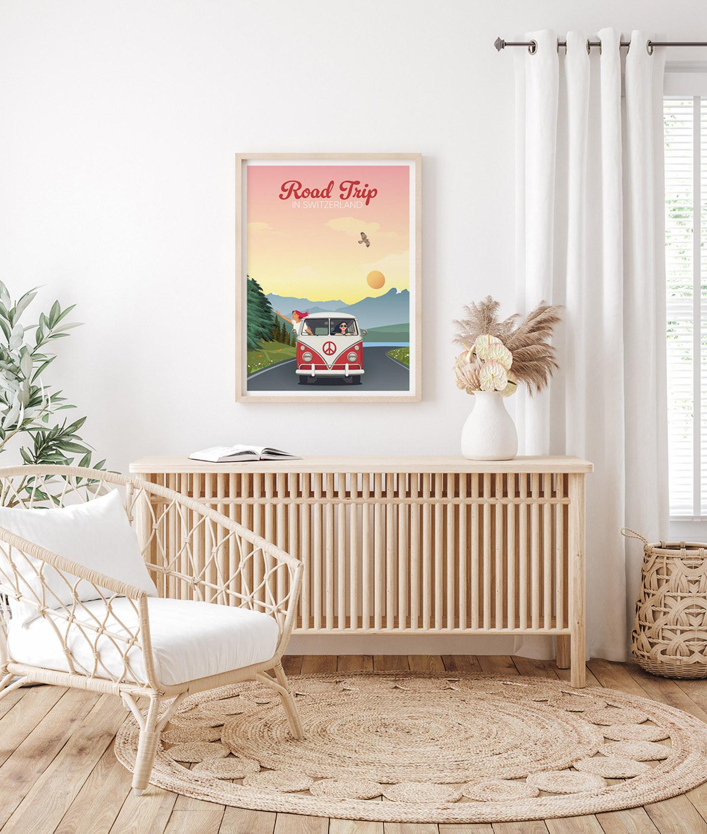 La-Jonx Road trip en Suisse - Poster  