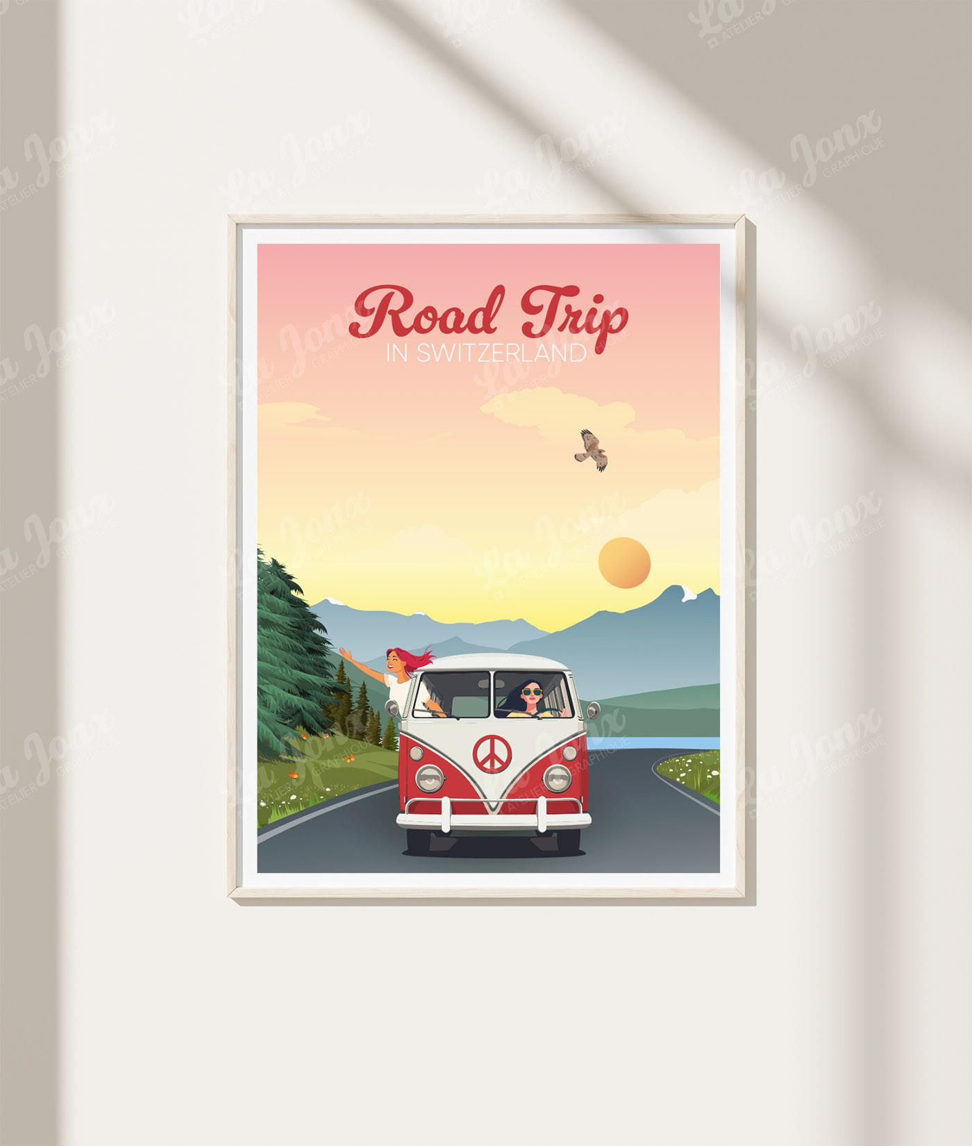 La-Jonx Road trip en Suisse - Poster  