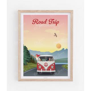 La-Jonx Road trip en Suisse - Poster  