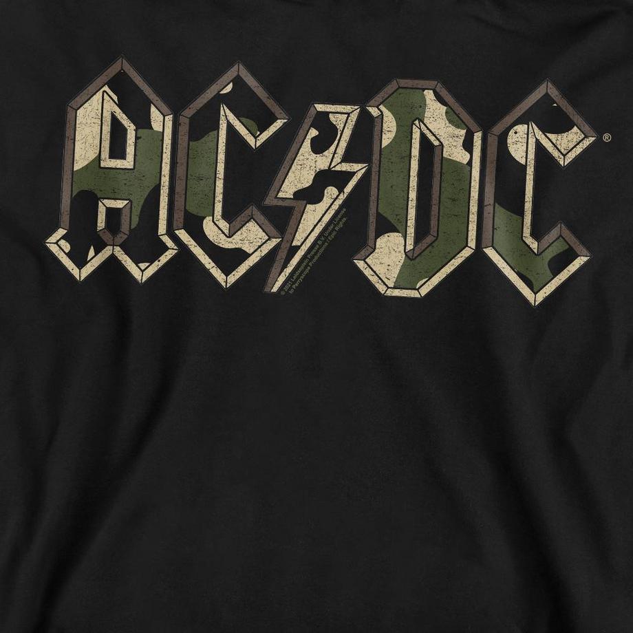 AC/DC ACDC Camouflage Logo Sweatshirt  