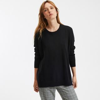 La Redoute Collections  Kaschmir-Pullover mit rundem Ausschnitt 