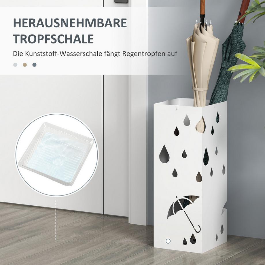 HOMCOM Porte-parapluie  