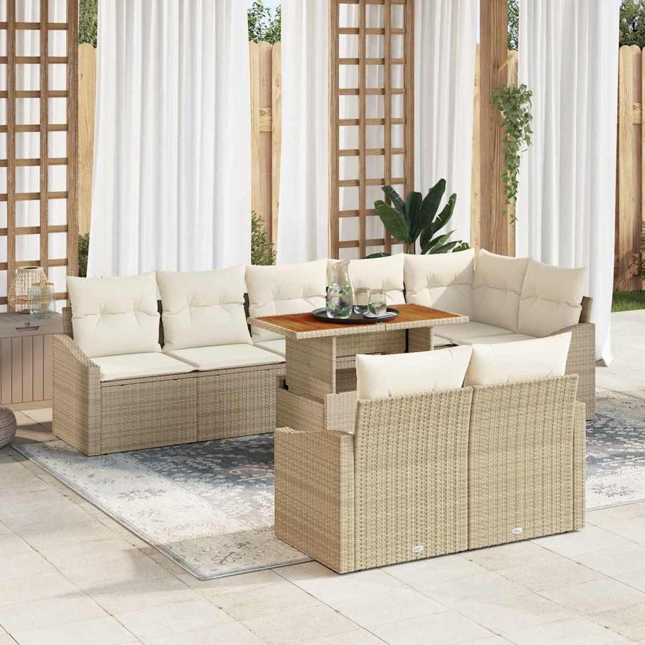 VidaXL Gartensofa poly-rattan  