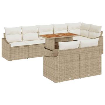 Gartensofa poly-rattan