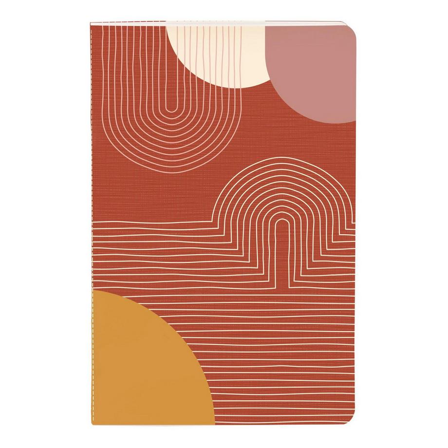 Quaderno con rilegato filato x8