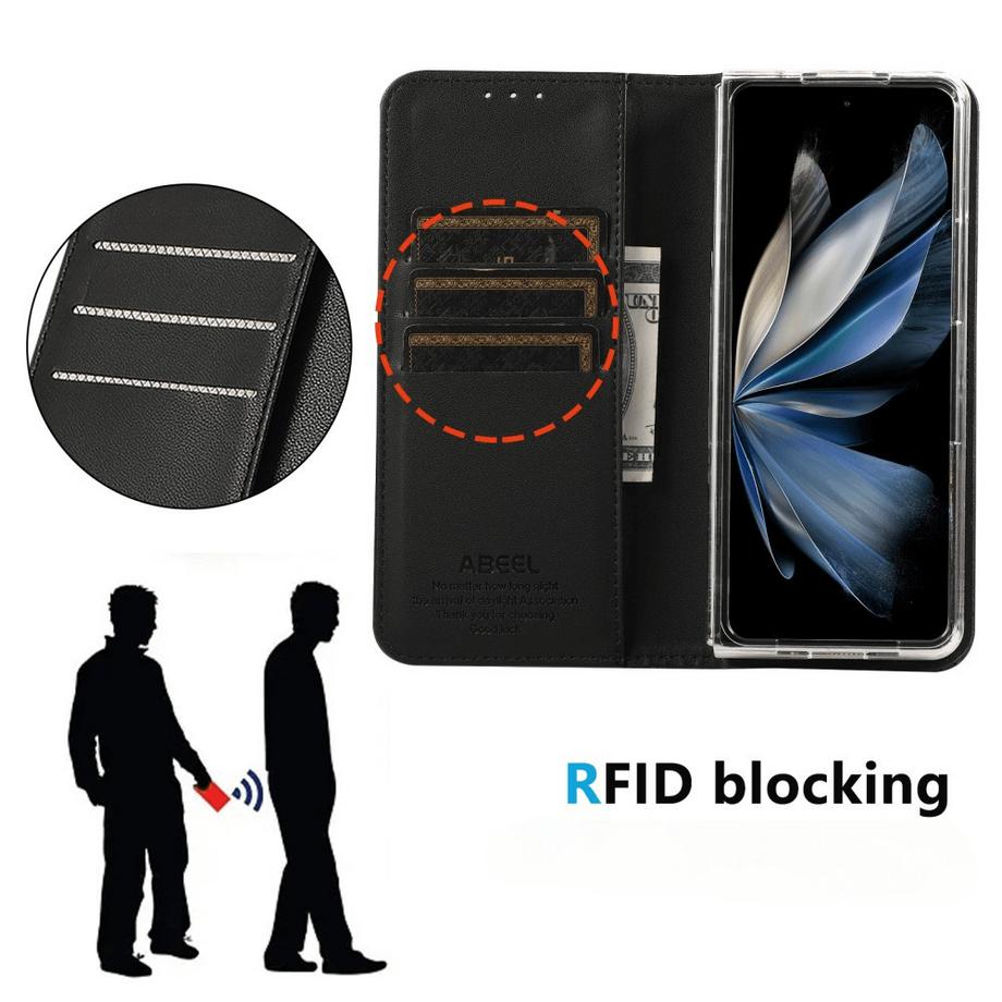 Cover-Discount  Google Pixel 9 Pro Fold - Custodia flip con blocco RFID 