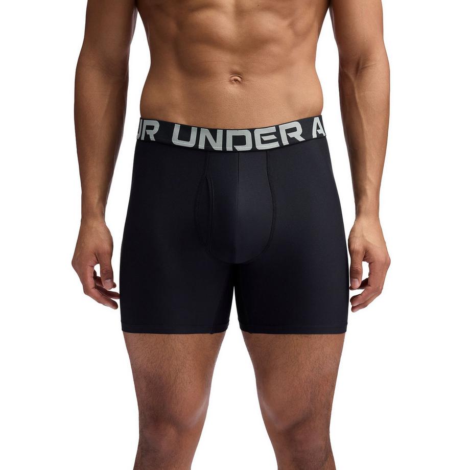 UNDER ARMOUR  Boxer  Paquet de 3 Conforme à la silhouette-UA PERFORMANCE TECH - SOLID 6 IN 3PK 