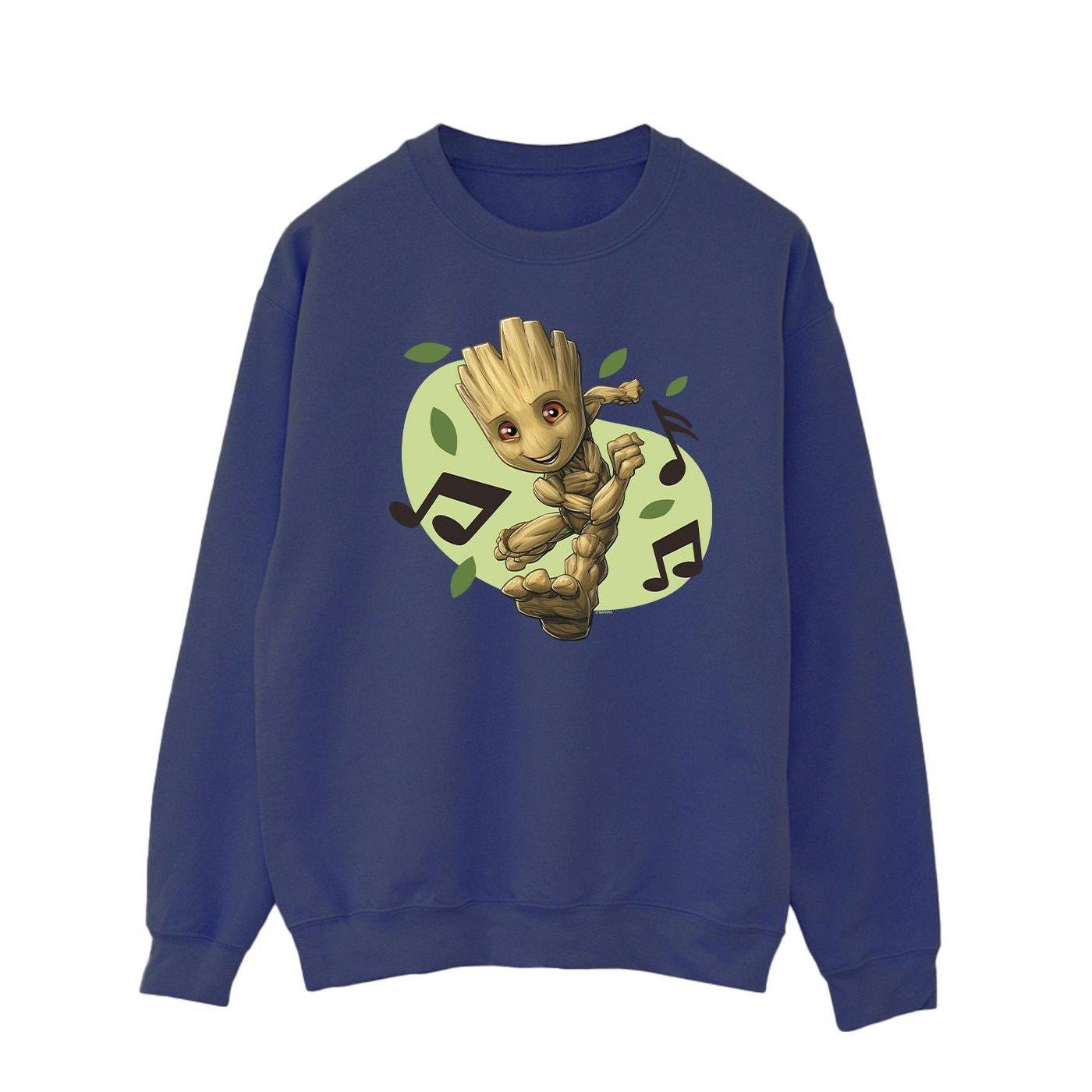 MARVEL  Sweat GUARDIANS OF THE GALAXY GROOT MUSICAL NOTES 