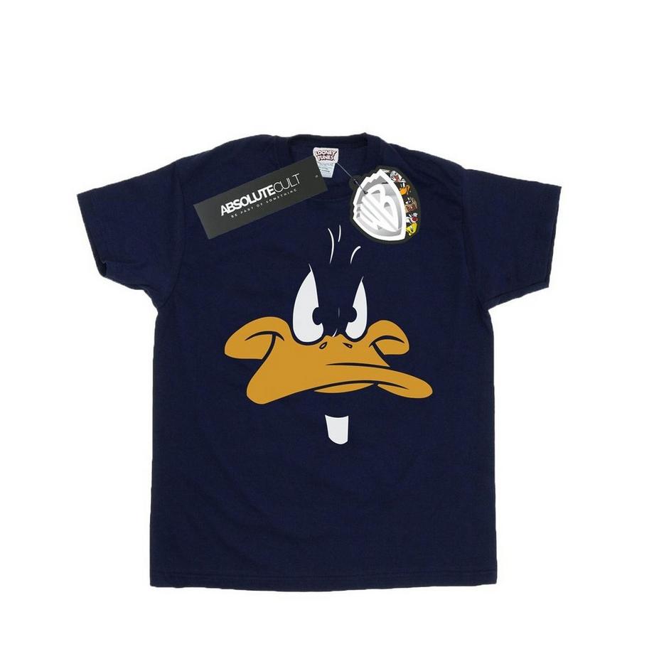 LOONEY TUNES Daffy Duck Face T-Shirt  
