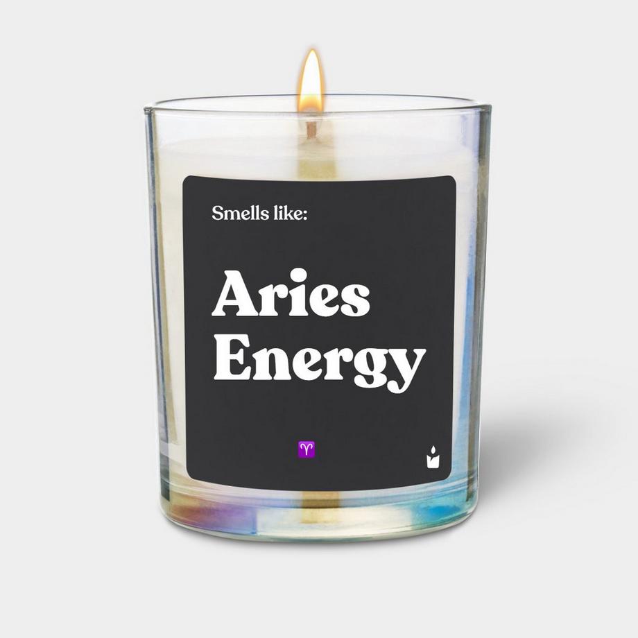 Duftkerze Flowery Smells like: Aries Energy