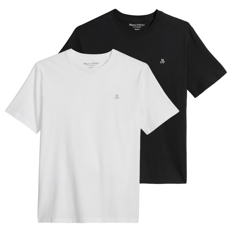 T-shirt  Paquet de 2 Confortable à porter-Jersey T-Shirts Shortsleeve Kjer