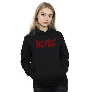 AC/DC ACDC Felpa con Cappuccio Stampata  