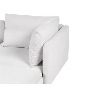 Beliani Canapé modulable en Tissu Moderne EGERIS  