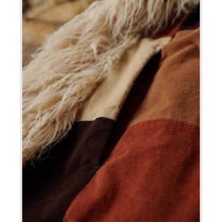 Superdry Afghan Patchwork Manteau Long  