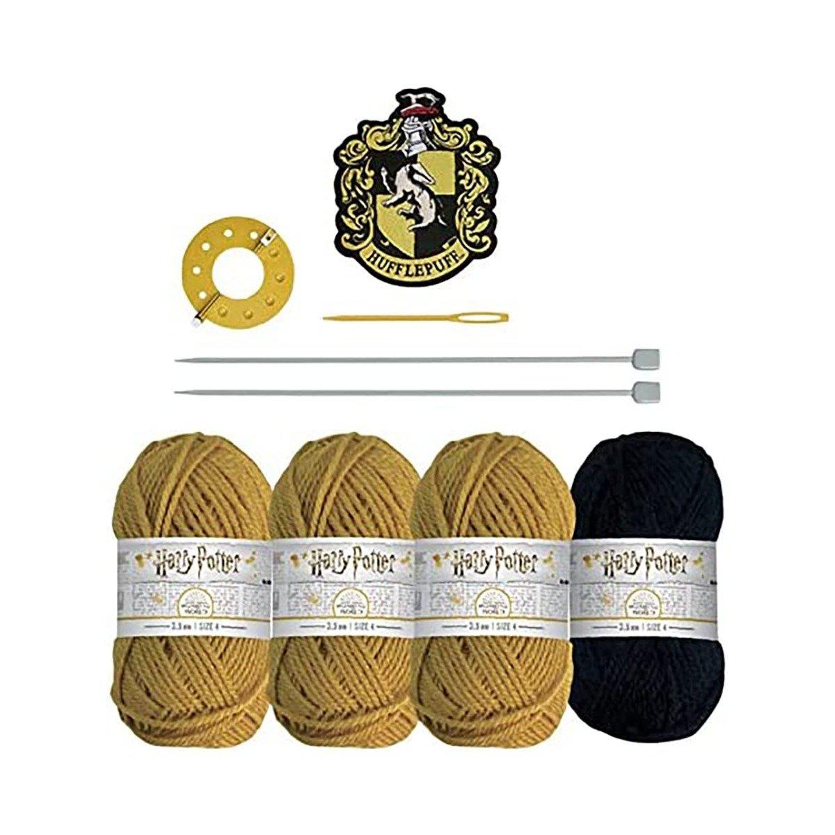 Thumbs Up  Harry Potter Strickset für Mütze Hufflepuff 