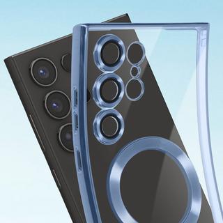 Avizar  Coque MagSafe Bleu Samsung S24 Ultra 