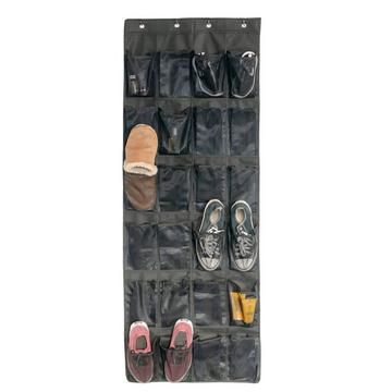 Intirilife Organiseur de chaussures suspendu avec 24 compartiments
