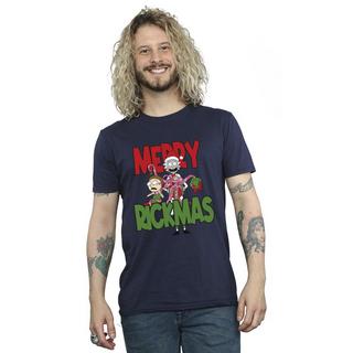 Rick And Morty  Tshirt MERRY RICKMAS 