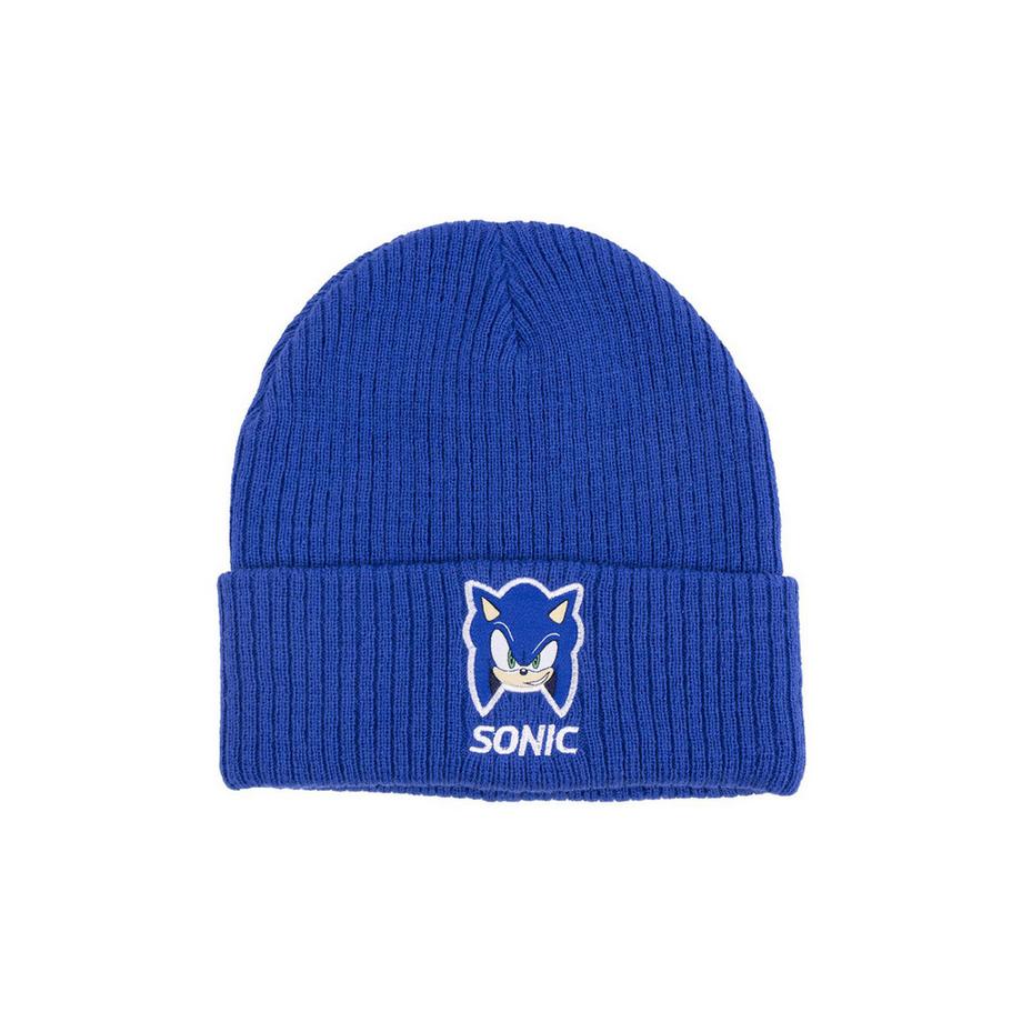 Disney  Bonnet Tricot Sonic Bleu 