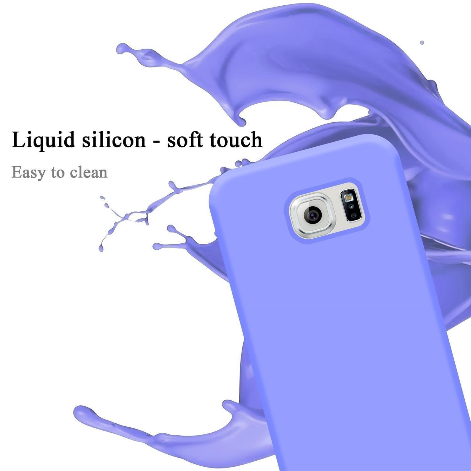 Cadorabo  Hülle für Samsung Galaxy S6 EDGE PLUS TPU Silikon Liquid 