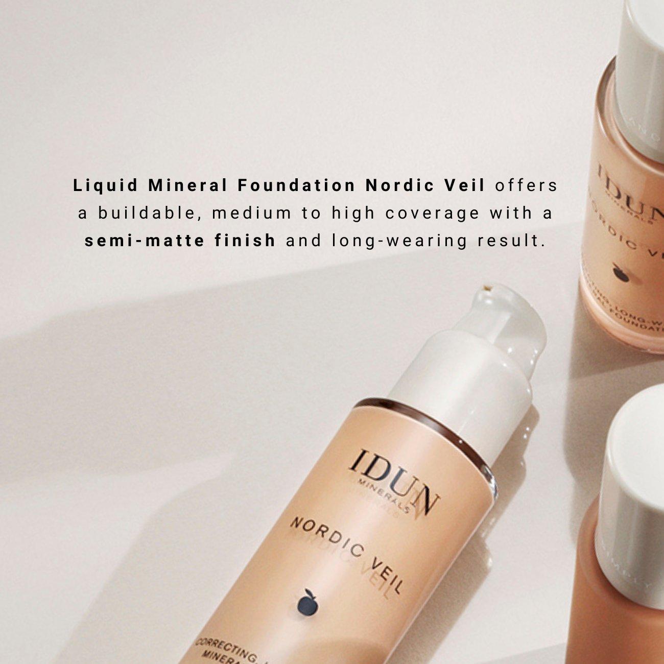 IDUN Minerals  Flüssig Foundation Nordic Veil Freja (warm light) 