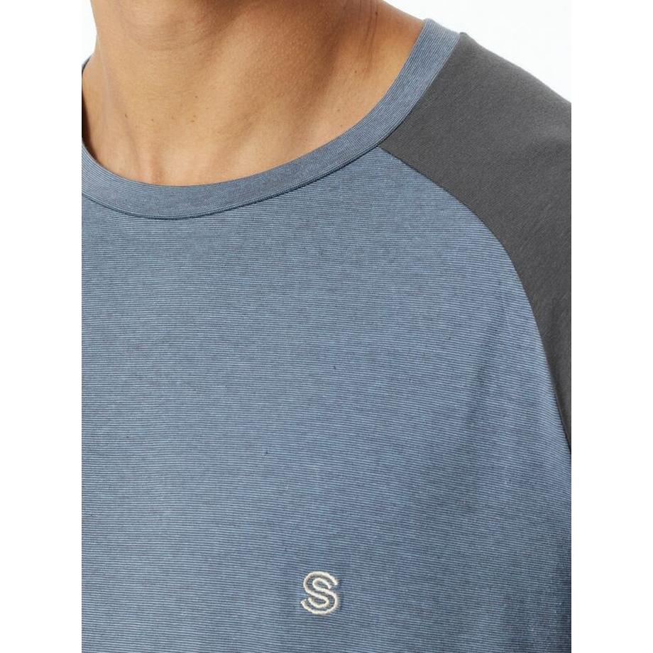 Schiesser Bio Baumwolle Langer Pyjama  