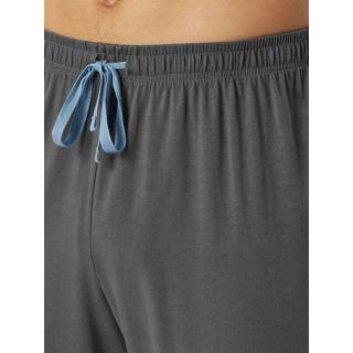 Schiesser Bio Baumwolle Langer Pyjama  