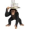 KARE Design Figura decorativa Butler Playing Chimp nero 52  