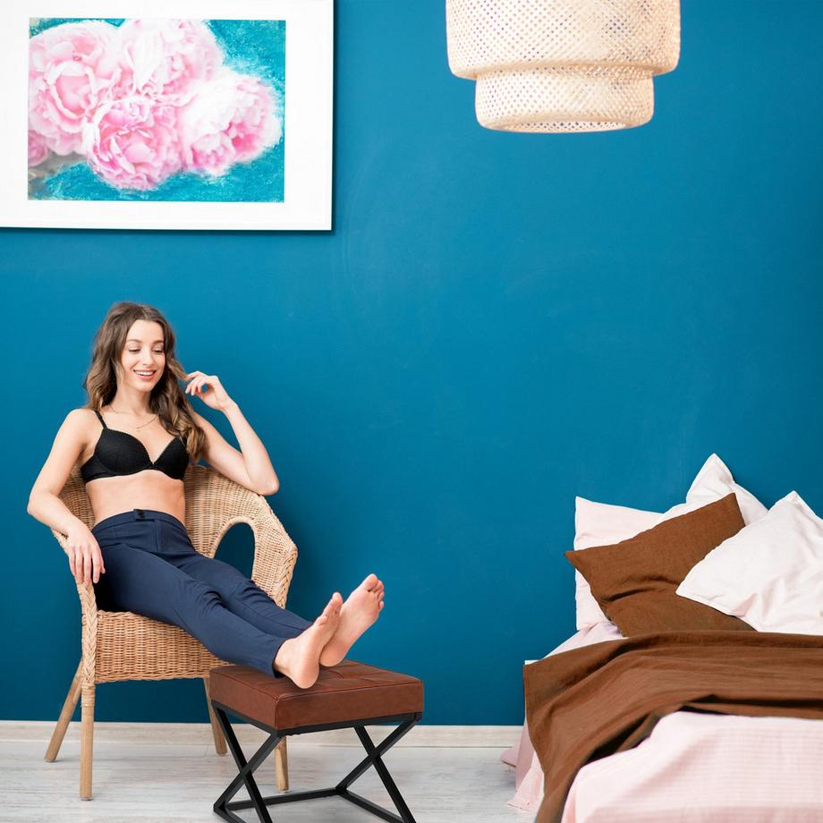 B2X Hocker mit Kunstleder  