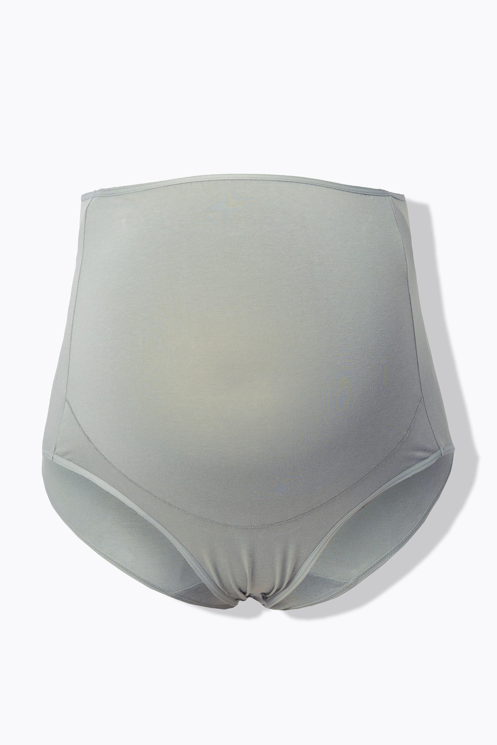 Ulla Popken  Slip a vita alta Bellieva in cotone biologico GOTS con inserto sulla pancia 