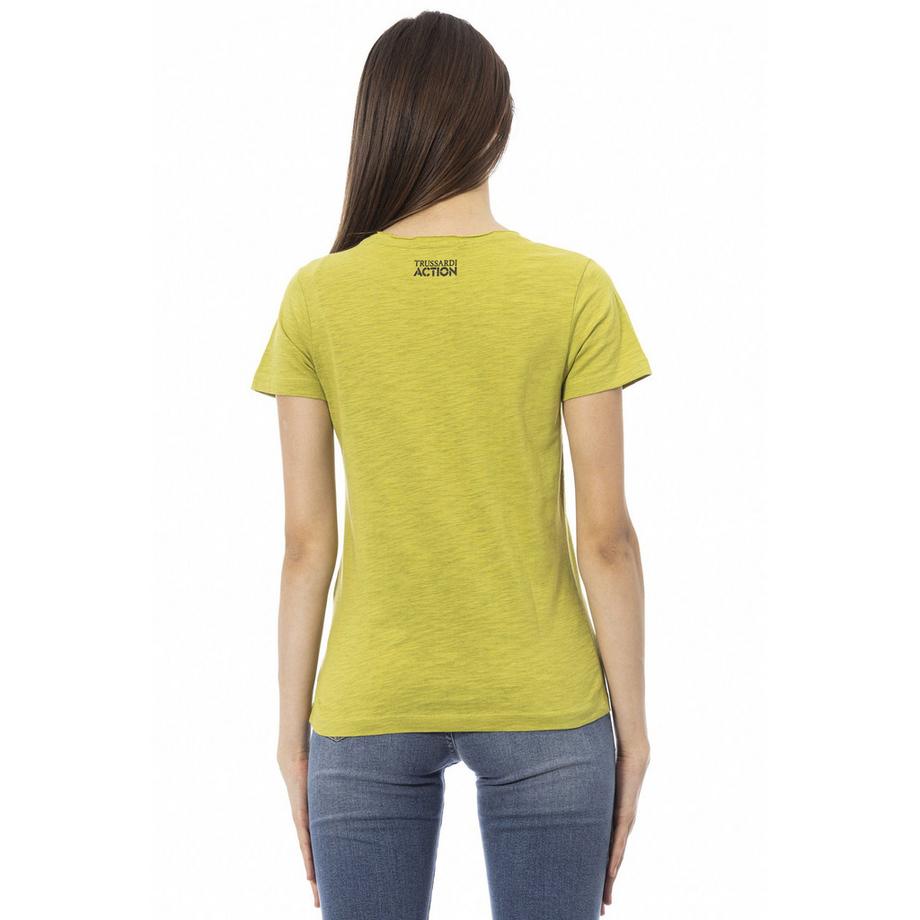 TRUSSARDI T-shirt con stampa grafica Floriana  