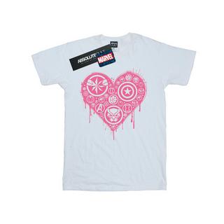MARVEL  I Heart Avengers TShirt 