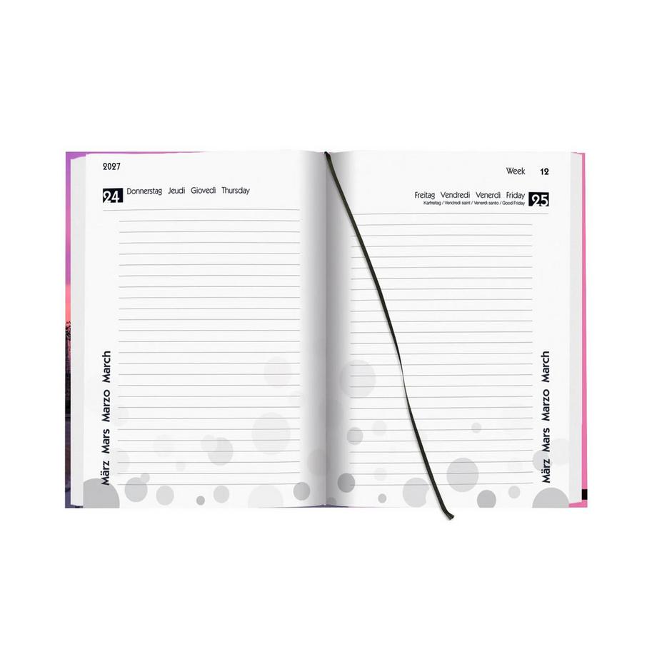 Biella Agenda scolaire mydiary 1 jour par page, Miami  