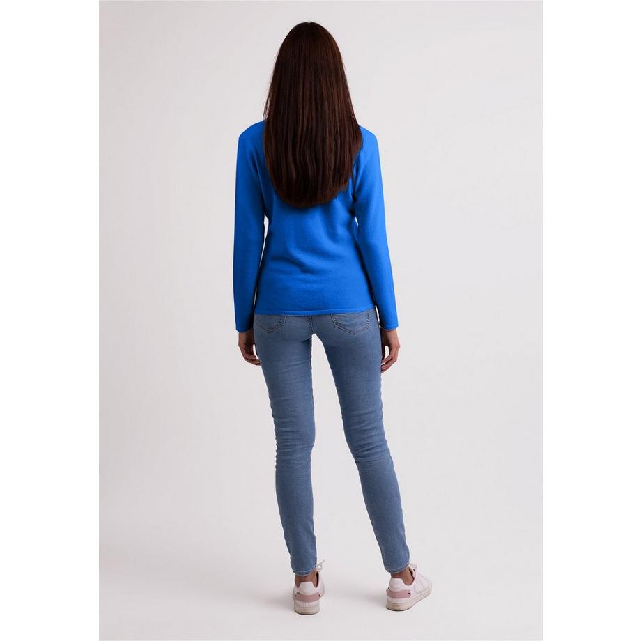 CASH-MERE.CH Pullover Cashmere Scollo a V  