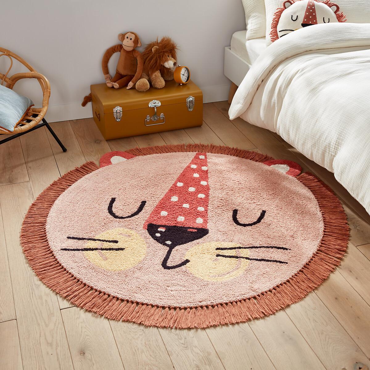 La Redoute Intérieurs Tapis enfant tête de lion  