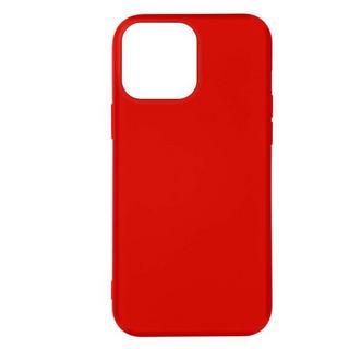Avizar  Coque iPhone 14 Pro Soft Touch Rouge 