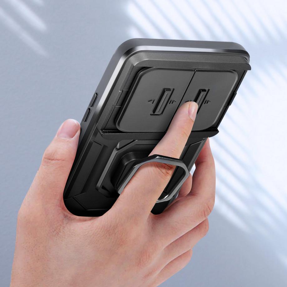 Avizar  Coque Antichoc Xiaomi 14 Ultra Ring Noir 