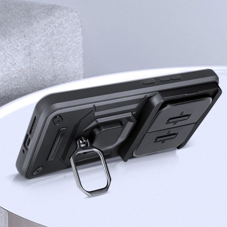 Avizar  Coque Antichoc Xiaomi 14 Ultra Ring Noir 