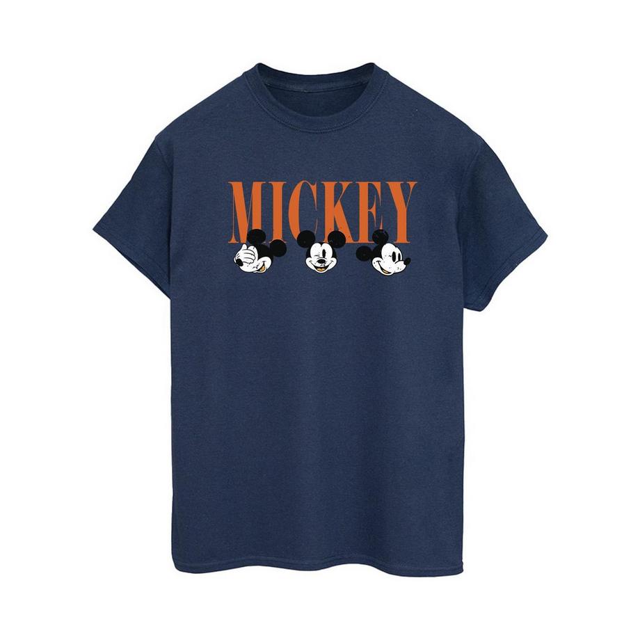 Disney Mickey Mouse Grafikdruck T-Shirt  